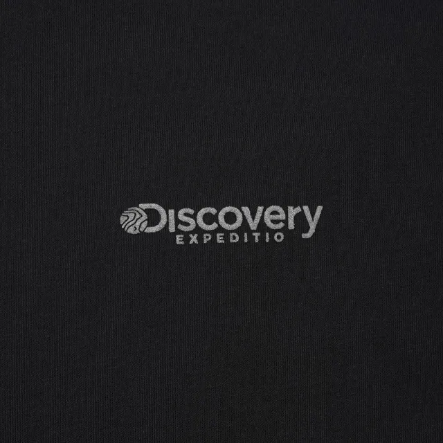 【Discovery Expedition】Denver 男版長袖T恤 大學T(DMRL31064-BKS)