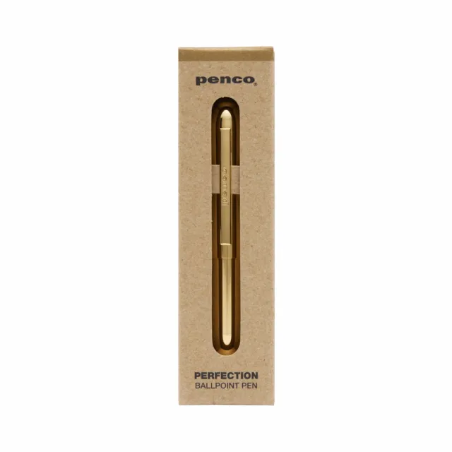 日本 HIGHTIDE《PENCO Perfection Ballpoint 子彈型黃銅原子筆》