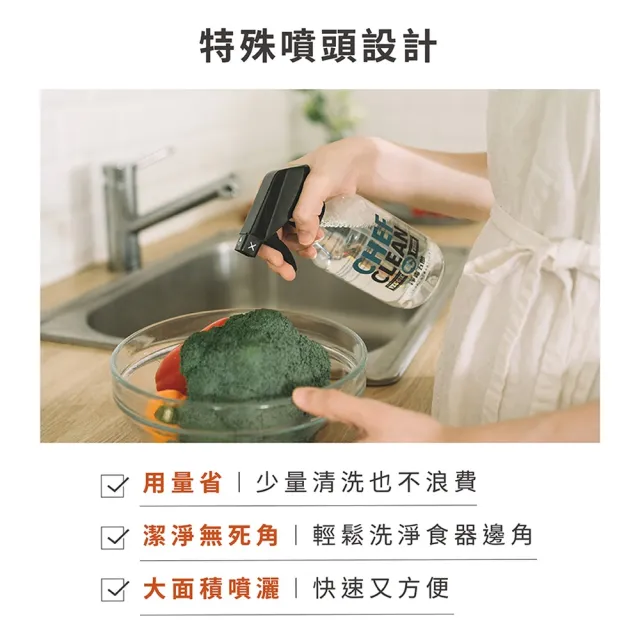 生活超市嚴選【淨毒五郎】蔬果清潔劑400ml＋碗盤清潔劑500ml(洗碗精 蔬果清潔)