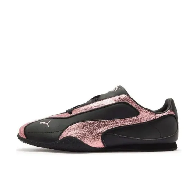 【PUMA】W Bella V2 Sleek 酷黑爆裂粉 復古 黑粉 薄底 德訓鞋 休閒鞋 女鞋 409576-01
