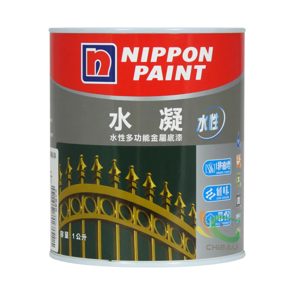 【立邦】水凝 水性金屬底漆（1公升裝）(防鏽底漆／鐵器漆／木器漆)