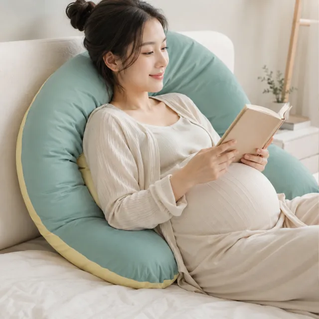 【Fuddo 福朵】孕婦側睡舒眠枕哺乳枕((第二代)全方位多點支撐/孕婦枕/媽咪枕/授乳枕)