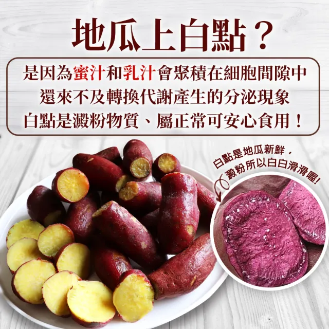【優鮮配】特A級-紫皮栗香地瓜1kgX10包/冷凍退冰即可帶皮食用