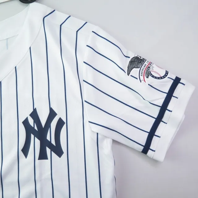 【FANATICS】MLB棒球衣 JUDGE 99 法官 洋基隊 經典白條紋 (MBPJS525226WH1)