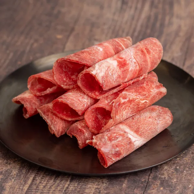 【小嚼士】沙朗牛背肩肉片 3KG 家庭囤貨1包組(火鍋肉片 烤肉片 炒片 沙朗牛 巴拉圭牛肉 冷凍牛肉)