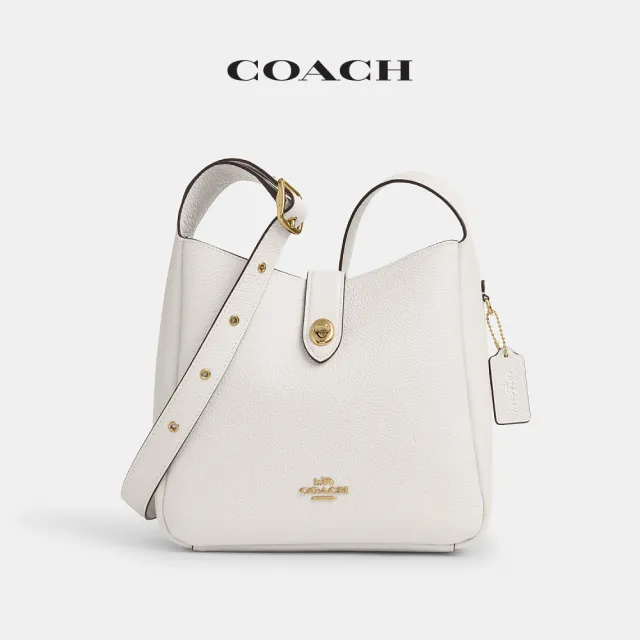 【COACH】蔻馳官方直營 HADLEY 多用途斜背包 肩背包-粉筆白色(CW002)