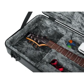 【GATOR CASES】電吉他硬盒｜方形｜內崁LED燈｜ATA軍用聚乙烯(#出國旅行#電吉他硬盒#電吉他箱)