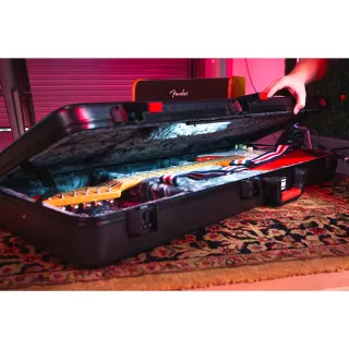 【GATOR CASES】電吉他硬盒｜方形｜內崁LED燈｜ATA軍用聚乙烯(#出國旅行#電吉他硬盒#電吉他箱)