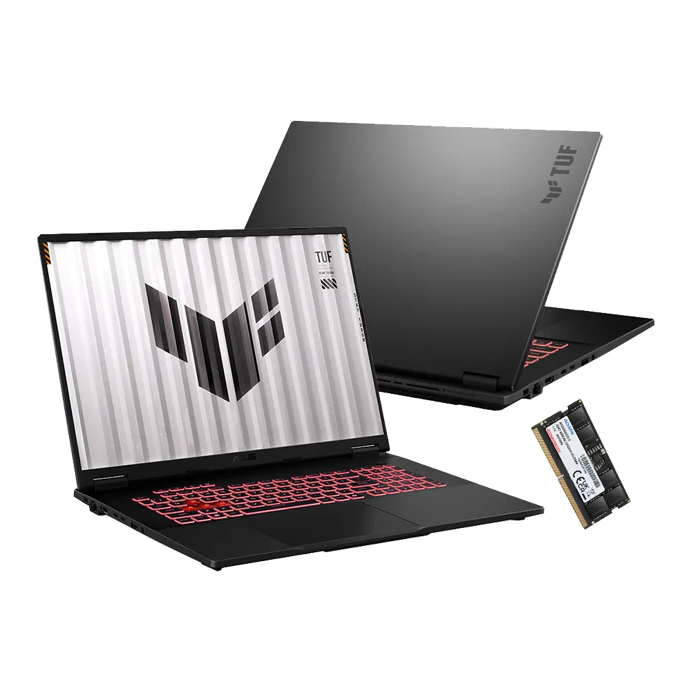 【ASUS 華碩】升級16G組★18吋GeForce RTX 5050 R7-260電競筆電(FA808UH-0021A260H/R7-260/16G/512G/W11)