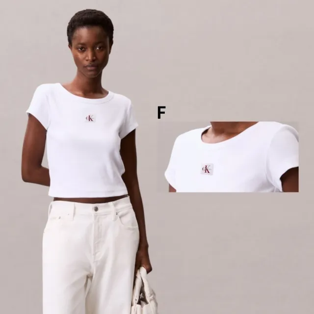 【CALVIN KLEIN】官方旗艦館 夏季女款推薦T恤