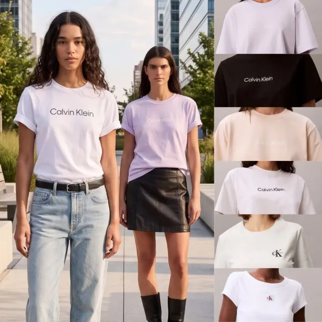 【CALVIN KLEIN】官方旗艦館 夏季女款推薦T恤