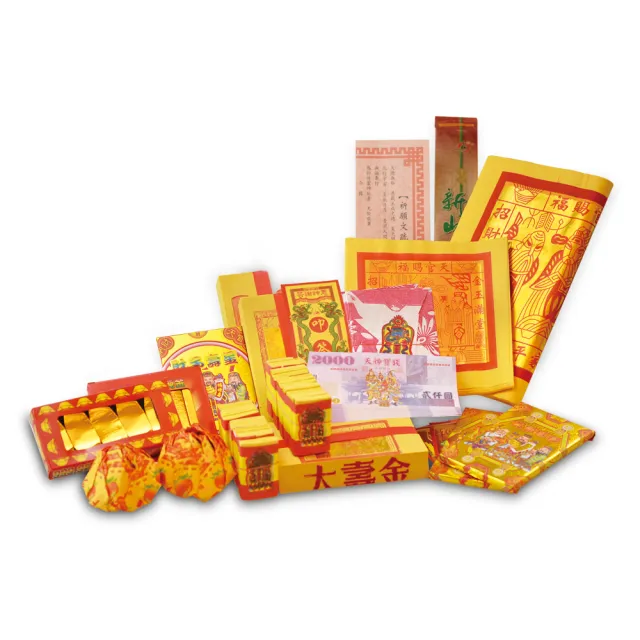 【富山檀香】天官賜福金(小) 紙錢 金紙 補財庫 普渡 拜拜 招財 轉運