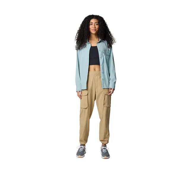 【Columbia 哥倫比亞】男女款-防曬UPF50快排/超防曬UPF50防潑長袖襯衫(多款任選)