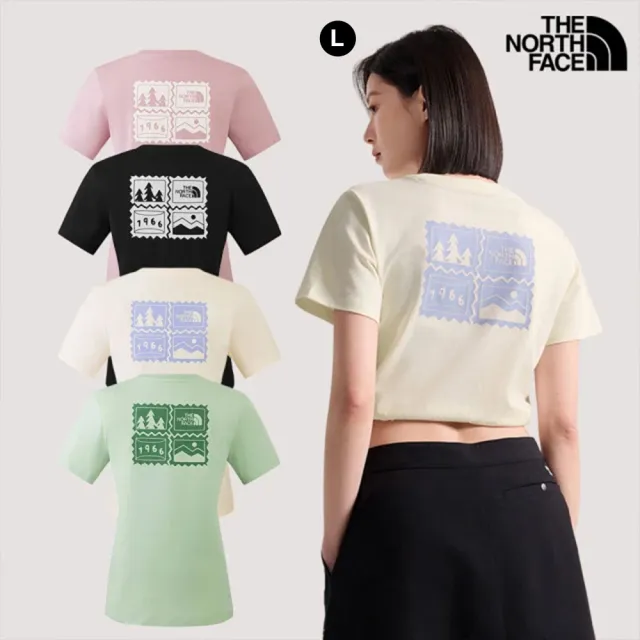 【The North Face】中性款純棉LOGO印花短袖T恤 (多款可選)