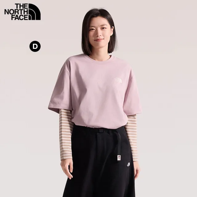 【The North Face】線上獨家款|北面男女款 FLASHDRY速乾透氣LOGO短T (多款任選)