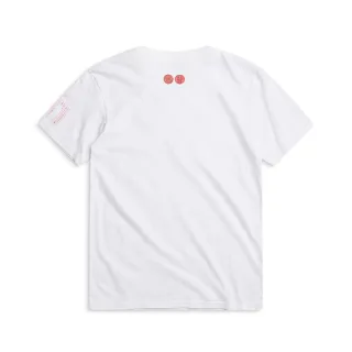 【EDWIN】男裝 金蘭食品 金蘭LOGO短袖T恤(白色)