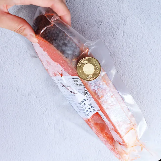 【優鮮配】厚切鮭魚420g X6片｜腹部中段 /P級智利鮭魚/單片真空