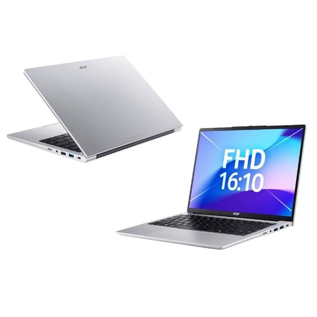 【Acer】筆電包/羅技鼠★14吋Core 5輕薄效能AI筆電(Aspire Lite/AL14-72P-59YA/Core 5-210H/8G/512G/W11)