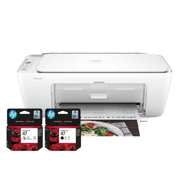 【HP 惠普】官方直營 升2年保 搭1黑1彩墨★Deskjet UIA 4925 狠惠省大供墨複合機(影印/列印/掃描/WiFi/9J06