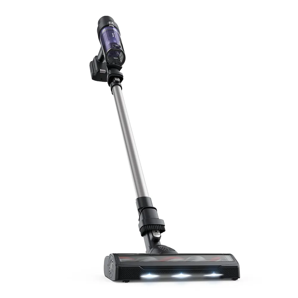 【Tefal 特福】羽享輕淨組-無線輕量吸塵器 X-pert 7.60+輕量美型隨行果汁機(鮮橙黃)