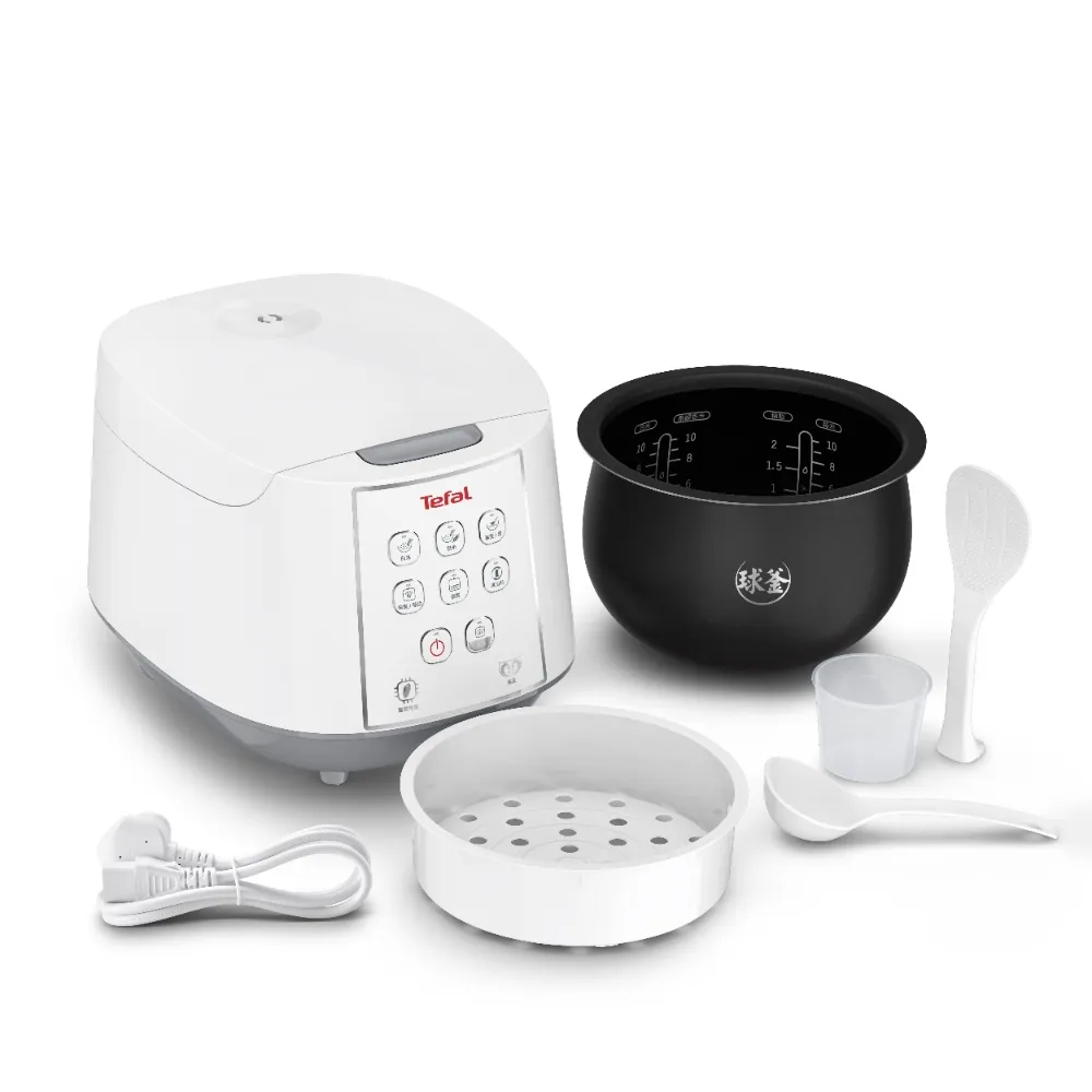 【Tefal 特福】熱旋球釜10人份微電腦萬用電子鍋-RK7321H0(電飯鍋/煮飯鍋/燉湯/煮粥)
