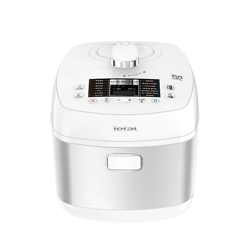 【Tefal 特福】鮮呼吸智能萬用鍋/壓力鍋/舒肥-極地白-(CY625170)