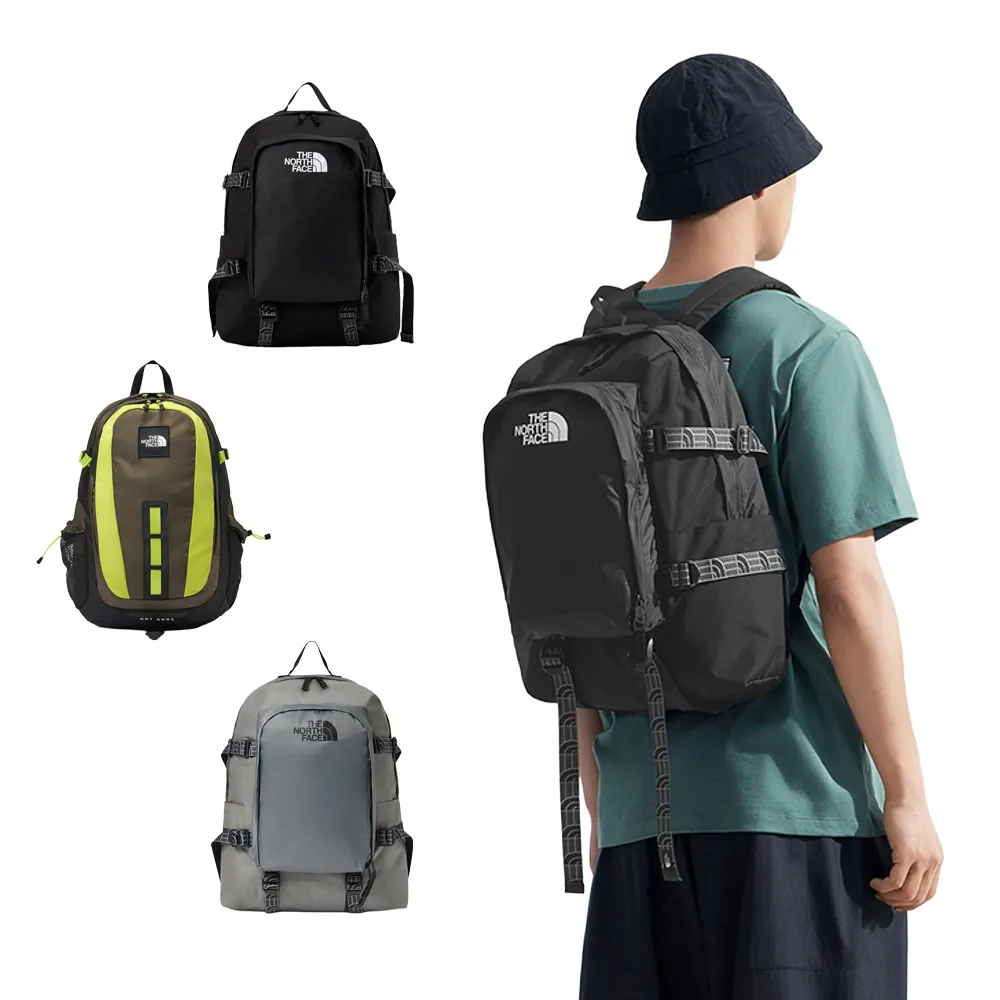 【The North Face】多功能百搭有型DWR防潑水後背包-大容量/電腦包/旅行包(多款任選)