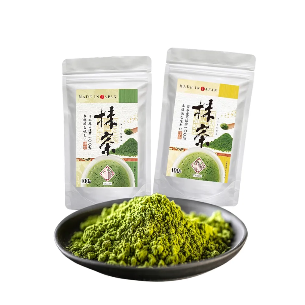 【桃翠園】桃翠園-日本出雲和風/濃韻秋摘特級純抹茶粉100g/包x3包
