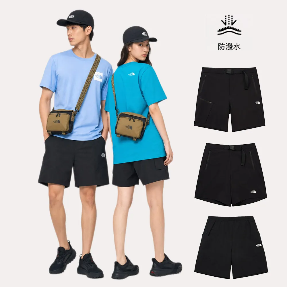 【The North Face】男女款吸濕排汗短褲(多款任選)