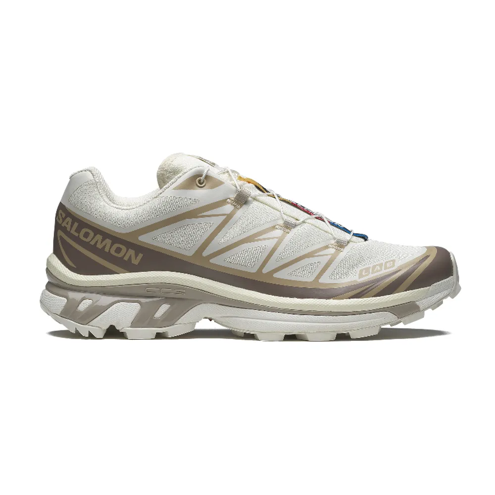 【salomon】XT-6 運動鞋 杏奶棕