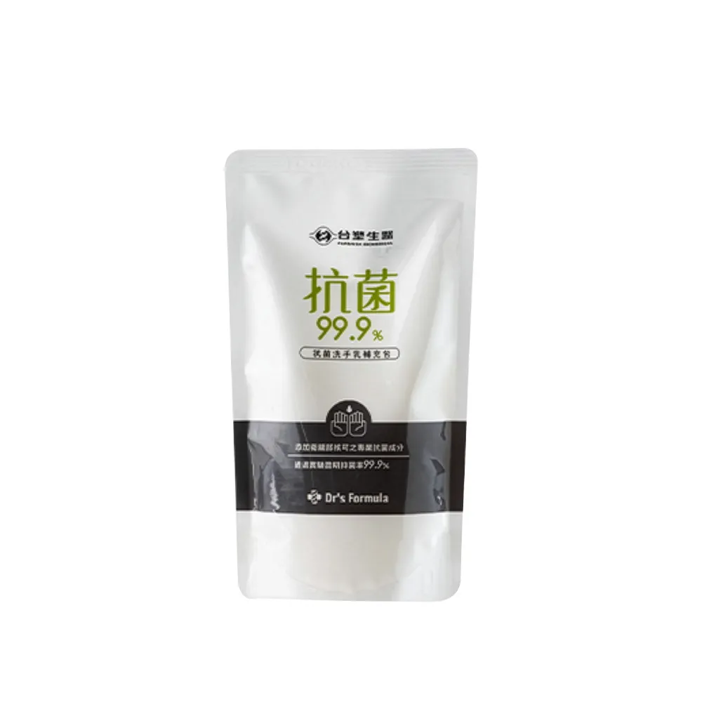 【Dr’s Formula 台塑生醫】抗菌洗手乳補充包400g 官方直營