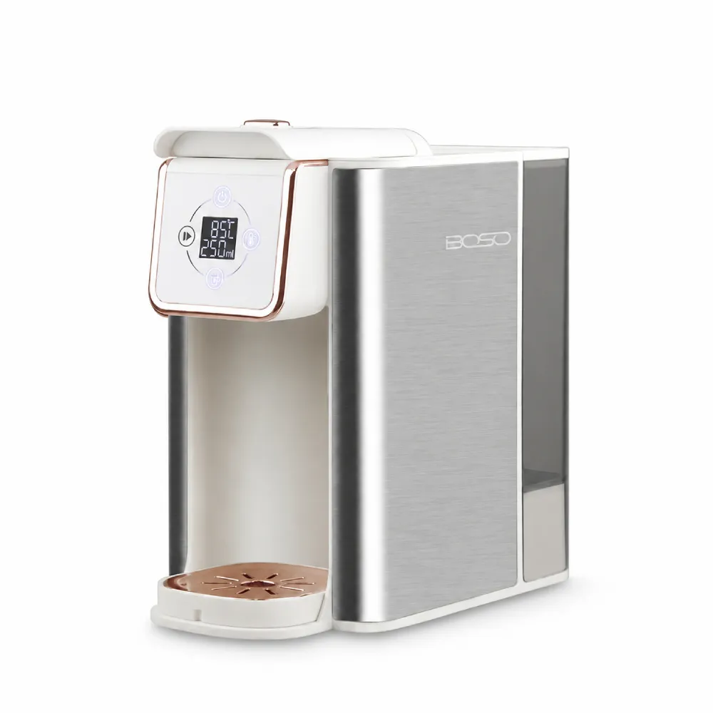 【BOSO】雙萃大師 瞬熱式多功能飲水機(免安裝/桌上型/茶/咖啡機/泡奶/熱水壺/快煮壺)