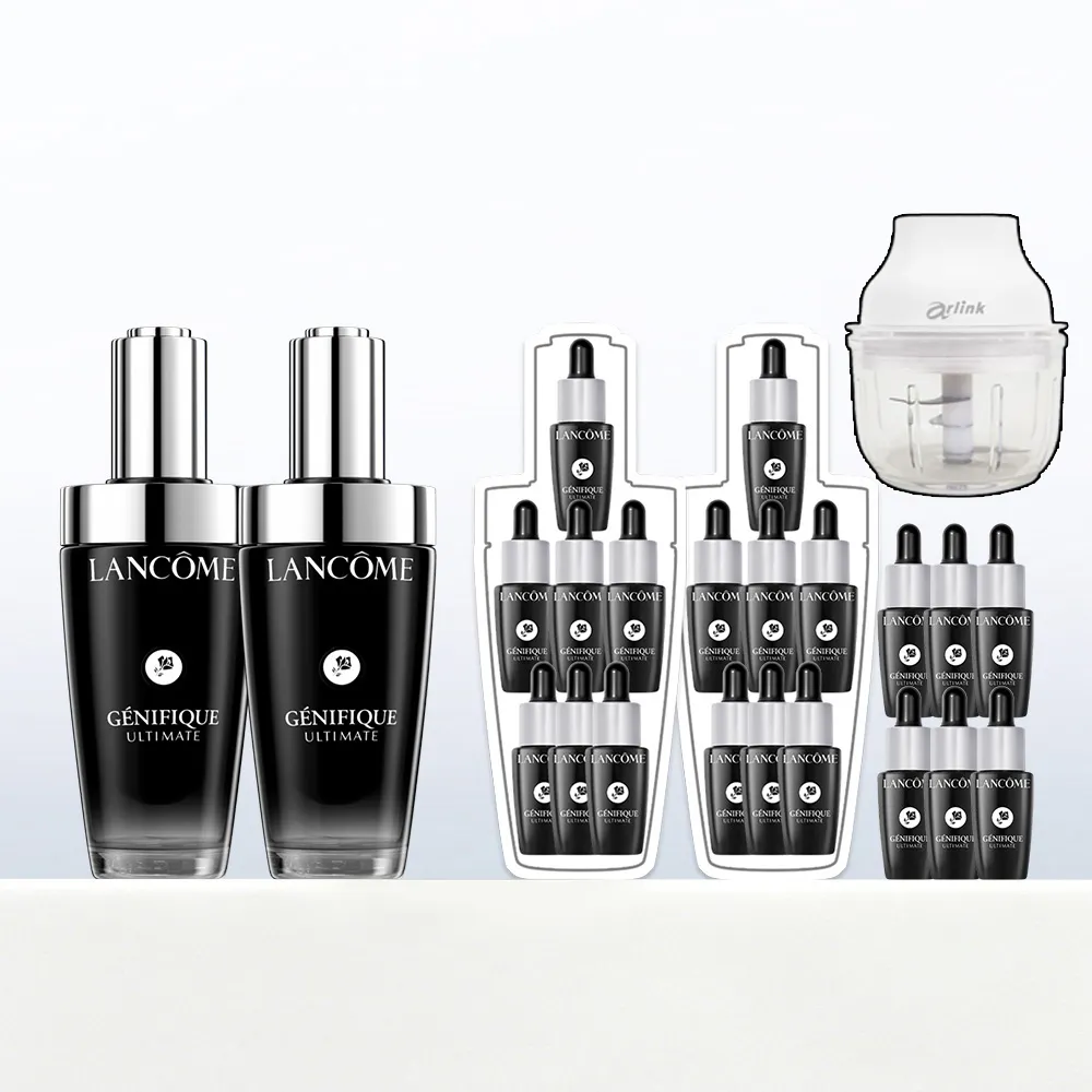 【LANCOME 蘭蔻】官方直營 超極限肌因賦活露50mlx2 (LANCOME/小黑瓶PRO/抗老/精華/術後可用)