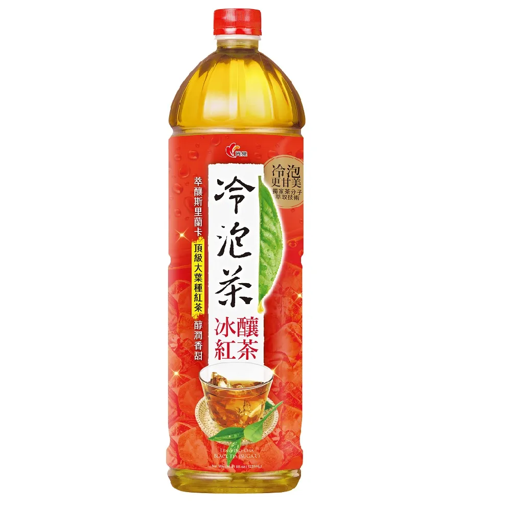 【光泉】冷泡茶-冰釀紅茶1235mlx12入/箱