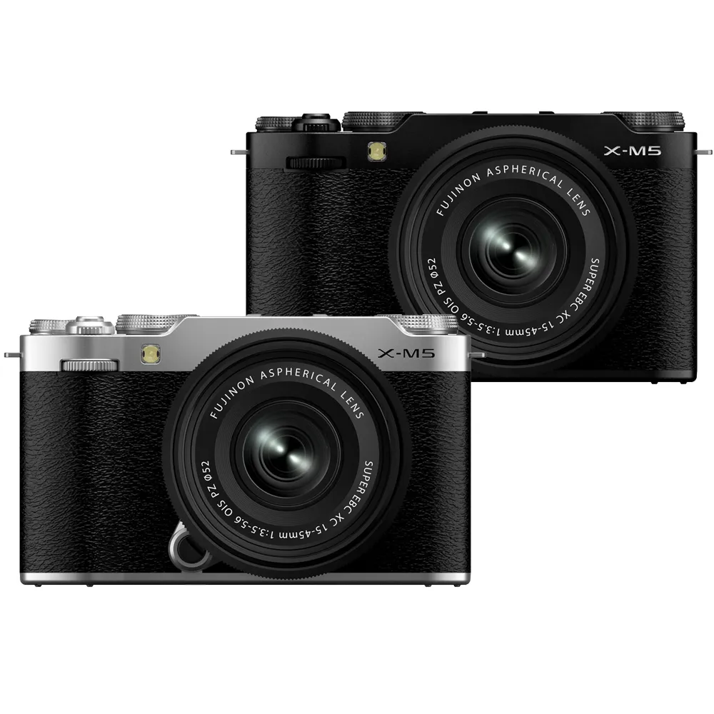 【FUJIFILM 富士】X-M5 單機身 + XC 15-45mm 鏡頭 --公司貨