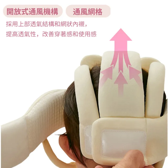 【Nil】兒童學走路護頭防摔帽 嬰兒學步保護枕頭盔 寶寶防撞頭枕安全帽 不勒耳護頭帽 護具帽 學步帽
