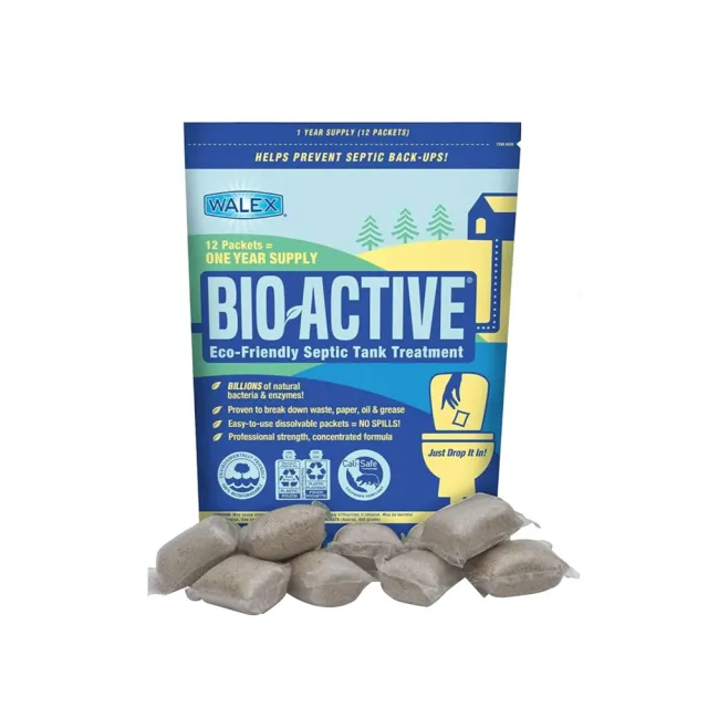 Walex 化糞池酵素菌二合一分解錠 BIOSP1 清潔酵素錠 芳香持久 清潔除臭 露營配件 悠遊戶外