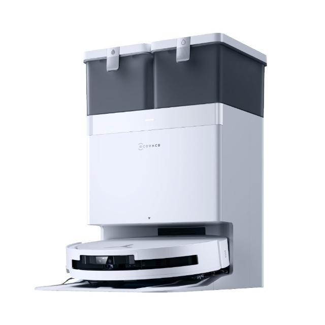 【ECOVACS 科沃斯】MOMO獨家優惠! T50 PRO OMNI超薄全覆蓋全能旗艦掃拖機器人(超薄81MM/高溫洗烘/萬物沿邊)
