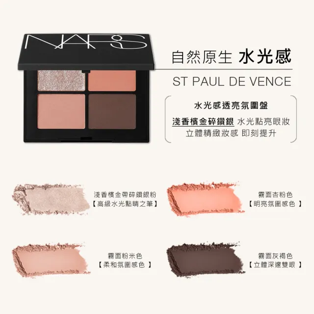 【NARS】官方直營 4色眼彩盤(任選) 愛地球組