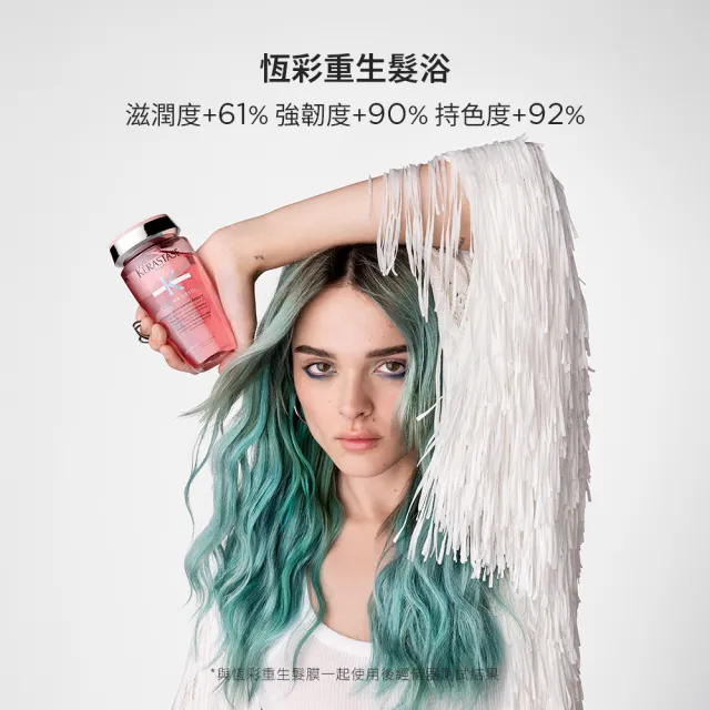 【KERASTASE 巴黎卡詩】恆彩重生髮浴250ml雙入組(洗髮精/護色)