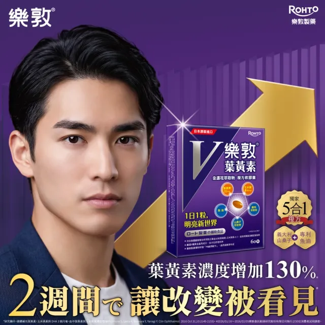 【樂敦】V游離型葉黃素複方軟膠囊 3盒組(獨家複方 極小易吞膠囊 方便攜帶 每天1粒晶亮有感) (父親節88))