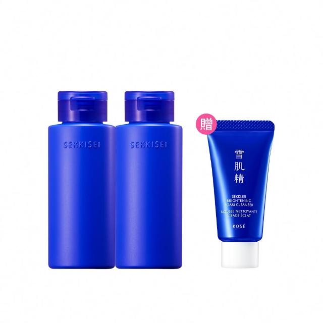 【KOSE 高絲】雪肌精 漾活淨鹽洗顏粉50g 二入組