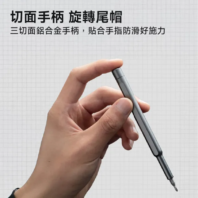 【小米】官方旗艦館Xiaomi米家精修螺絲起子套裝組 24枚精密批頭/S2高硬度工具鋼/磁吸起子頭