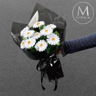 【Floral M】最好的祝福質感非洲菊小型香水花束(情人節花束/告白禮物/求婚花束/香水花束/生日花束)