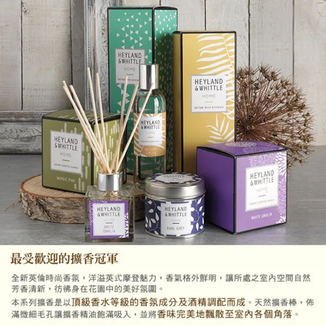 【H&W 英倫薇朵】HOME香氛燭買就送迷你燭(多款任選)