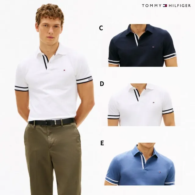 【TOMMY HILFIGER】官方旗艦館 品牌學院紳士POLO 標準 修身