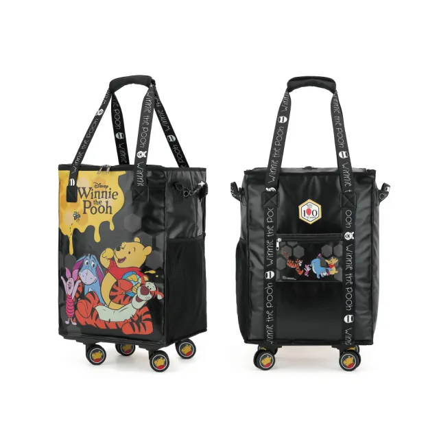 【Disney 迪士尼】Disney 小熊維尼好朋友 擁抱款系列 倉酷包2代-小款(可登機 防潑水)