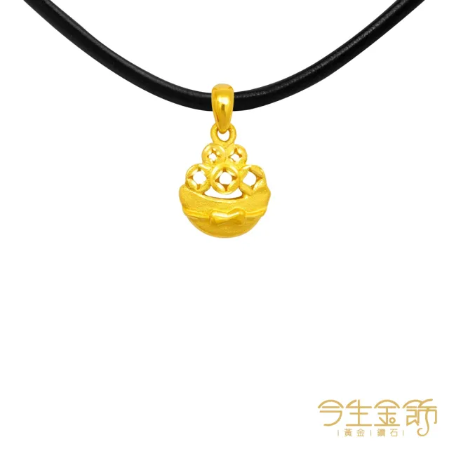 【今生金飾】五錢盆墜(黃金墜飾)