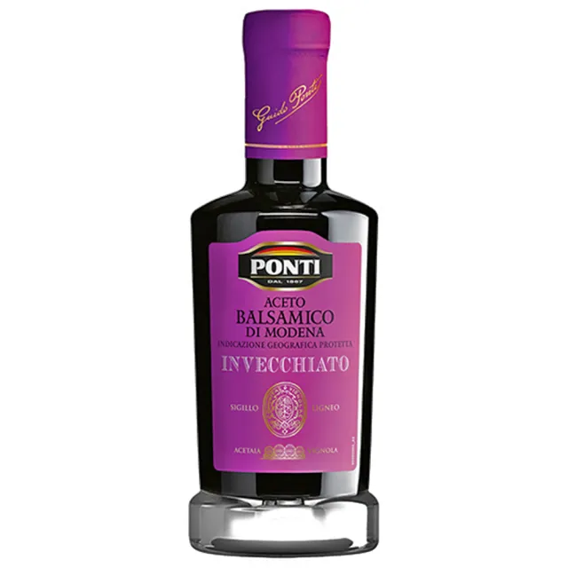 即期品【PONTI】義大利 巴薩米可醋-3年陳釀250ml(餐前醋、養生醋、葡萄酒醋)