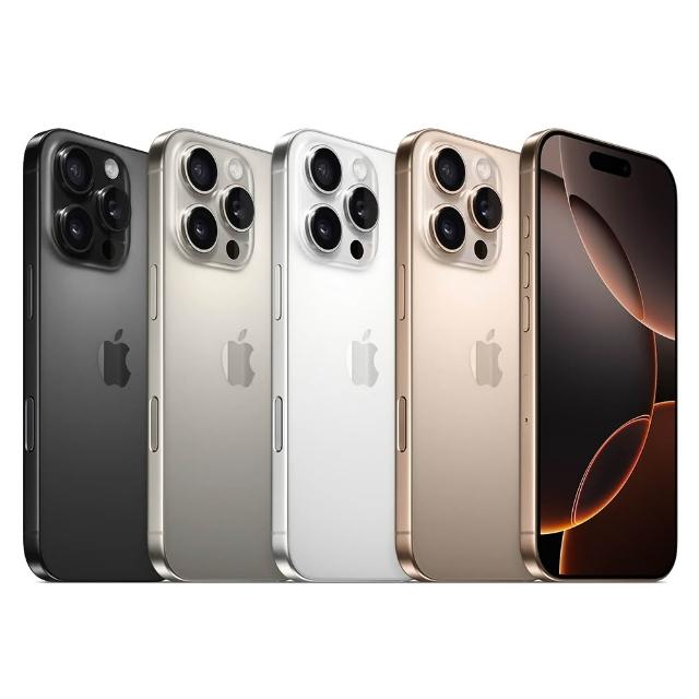 【Apple】A級福利品 iPhone 16 Pro Max 512G 6.9吋(贈充電組+玻璃貼+保護殼)